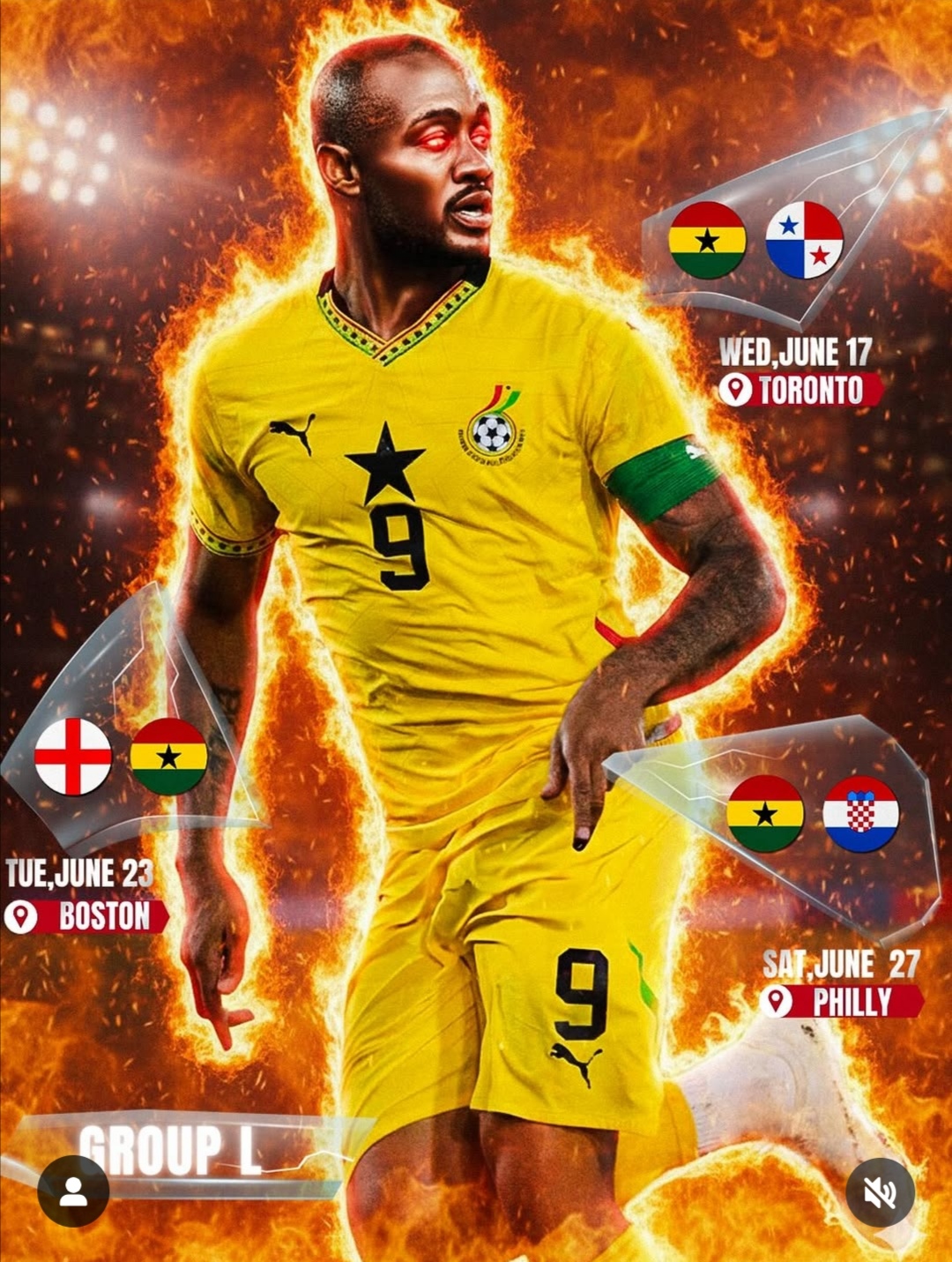 GROUP L GHANA FIXUREA - Featured Event