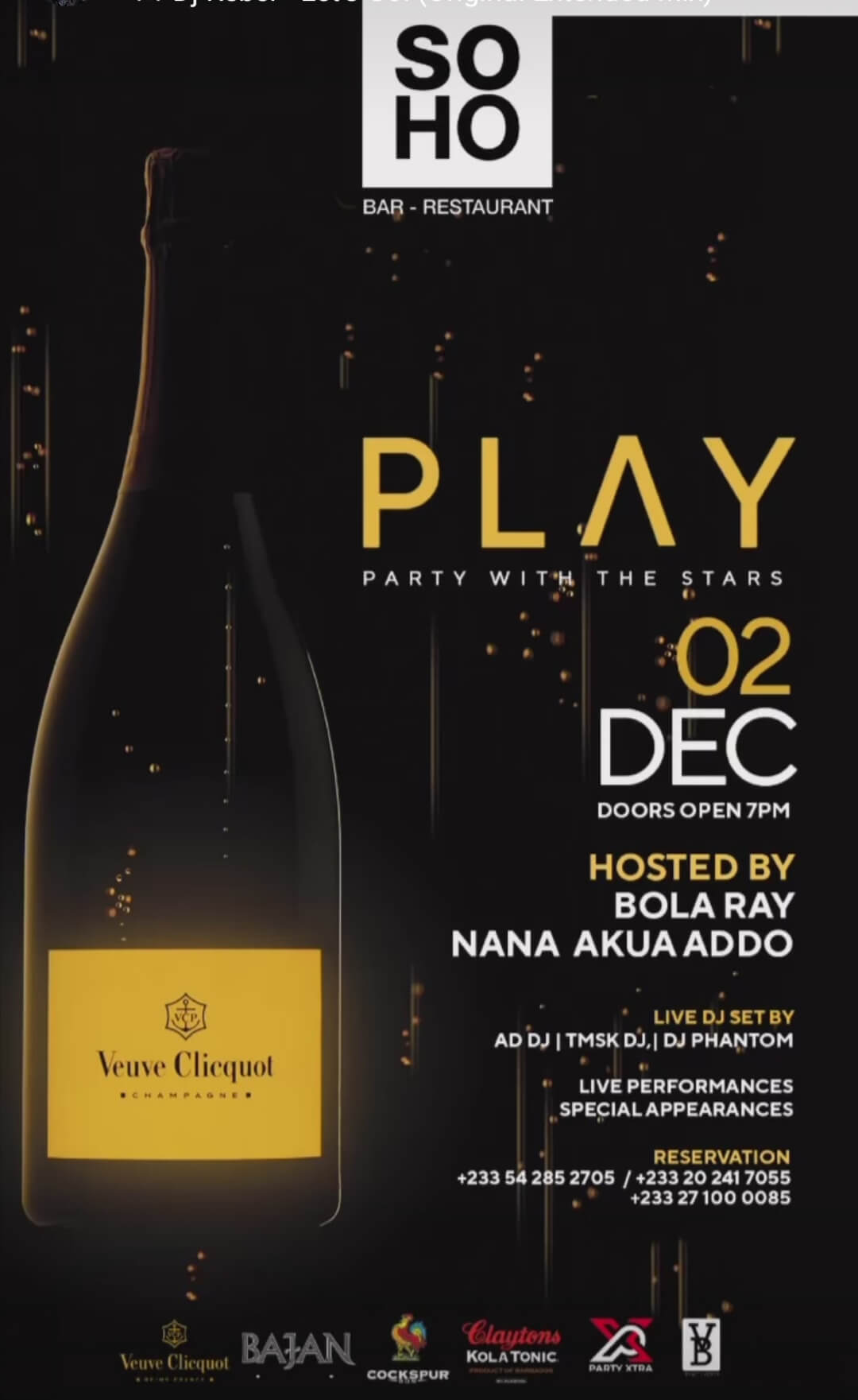 PLAY PARTY WITH THE STARS - Event Image