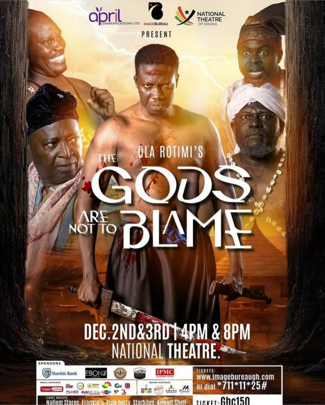 THE GODS ARE NOT TO BLAME - Event Image