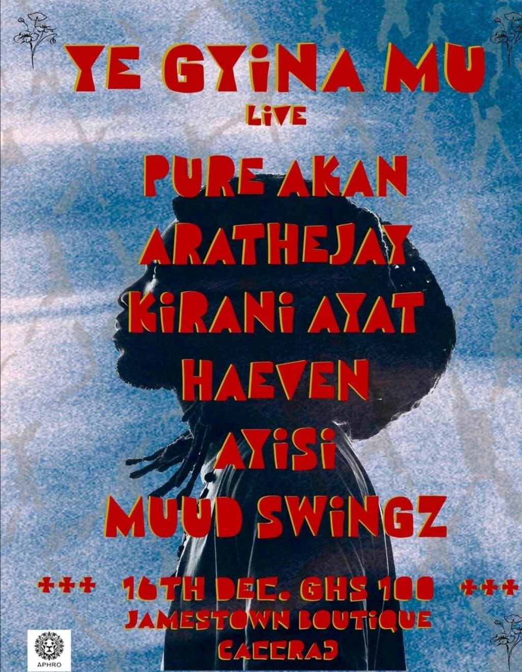 YE GYINA MU LIVE - Event Image