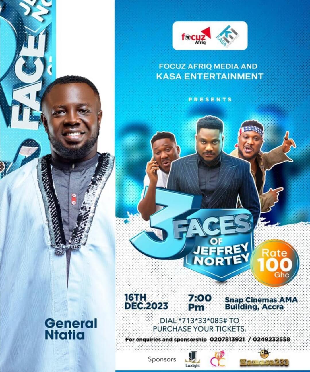 3 FACES OF JEFFERY NORTEY - Event Image