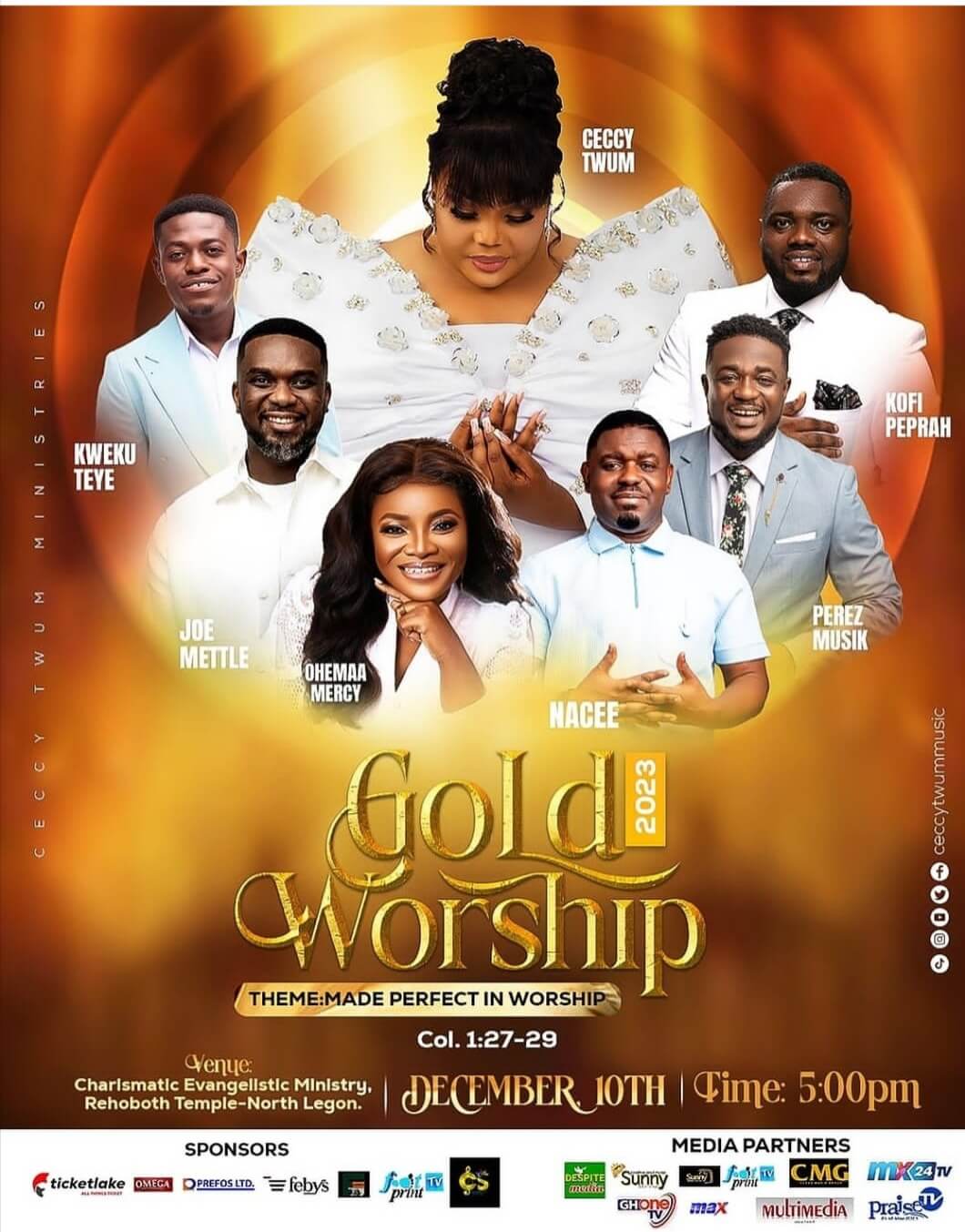 GOLD WORSHIP 2023 - Event Image