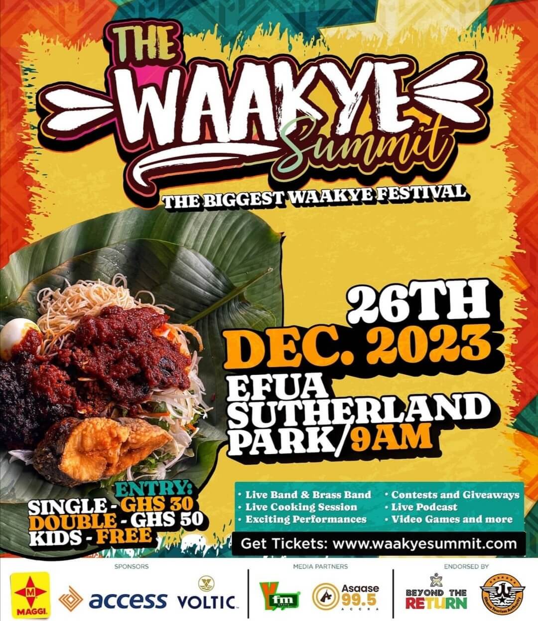 THE WAAKYE SUMMIT - Event Image