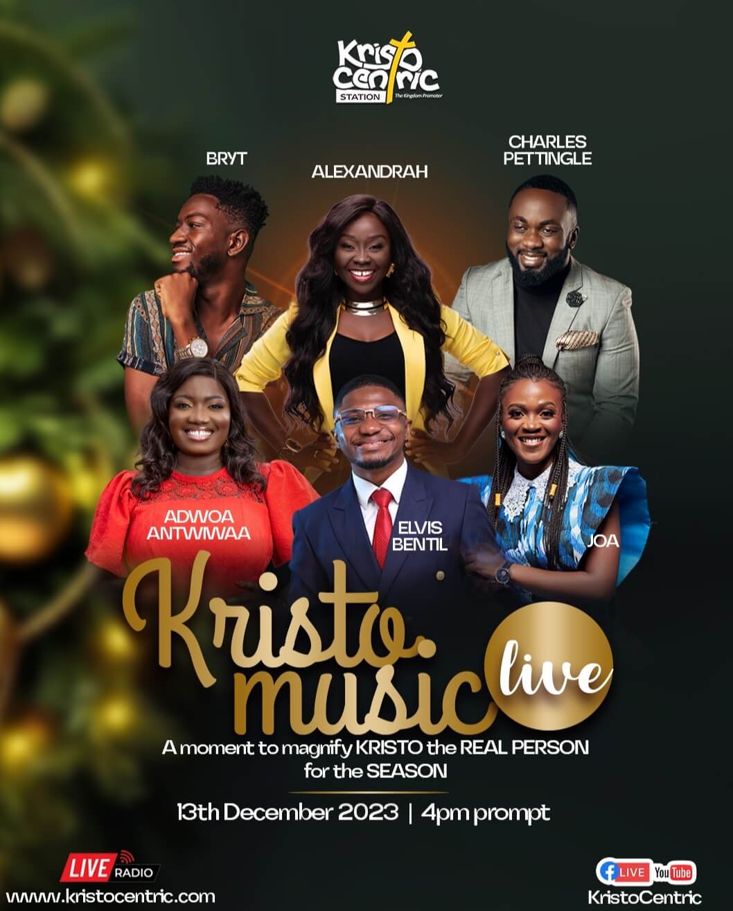 KRISTO MUSIC LIVE - Event Image