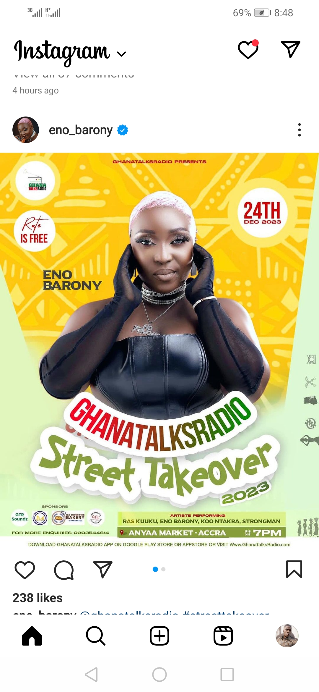 GHANATALKSRADIO STREET TAKEOVER - Event Image