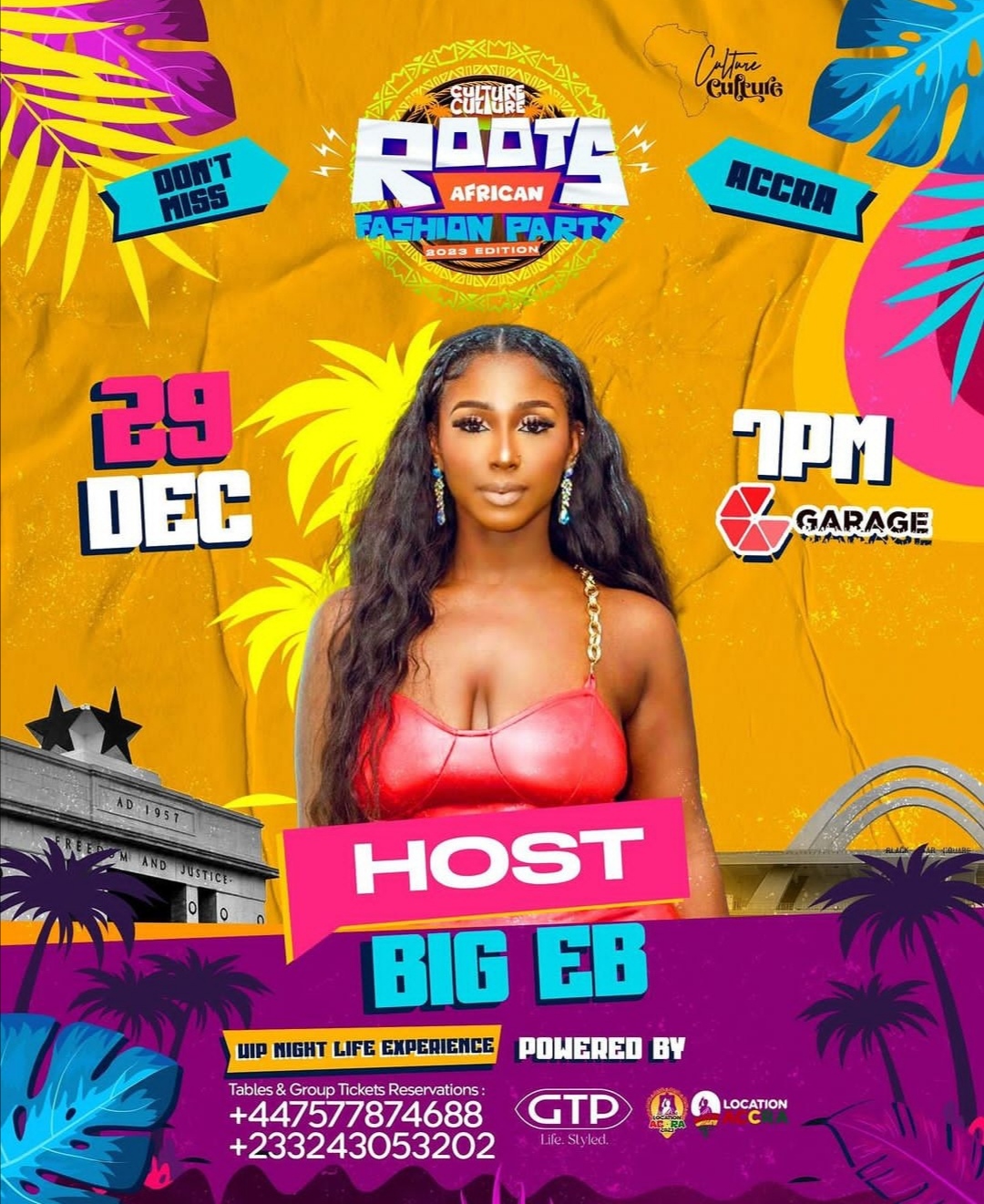 ROOTS AFRICA  FASHION PARTY - Event Image
