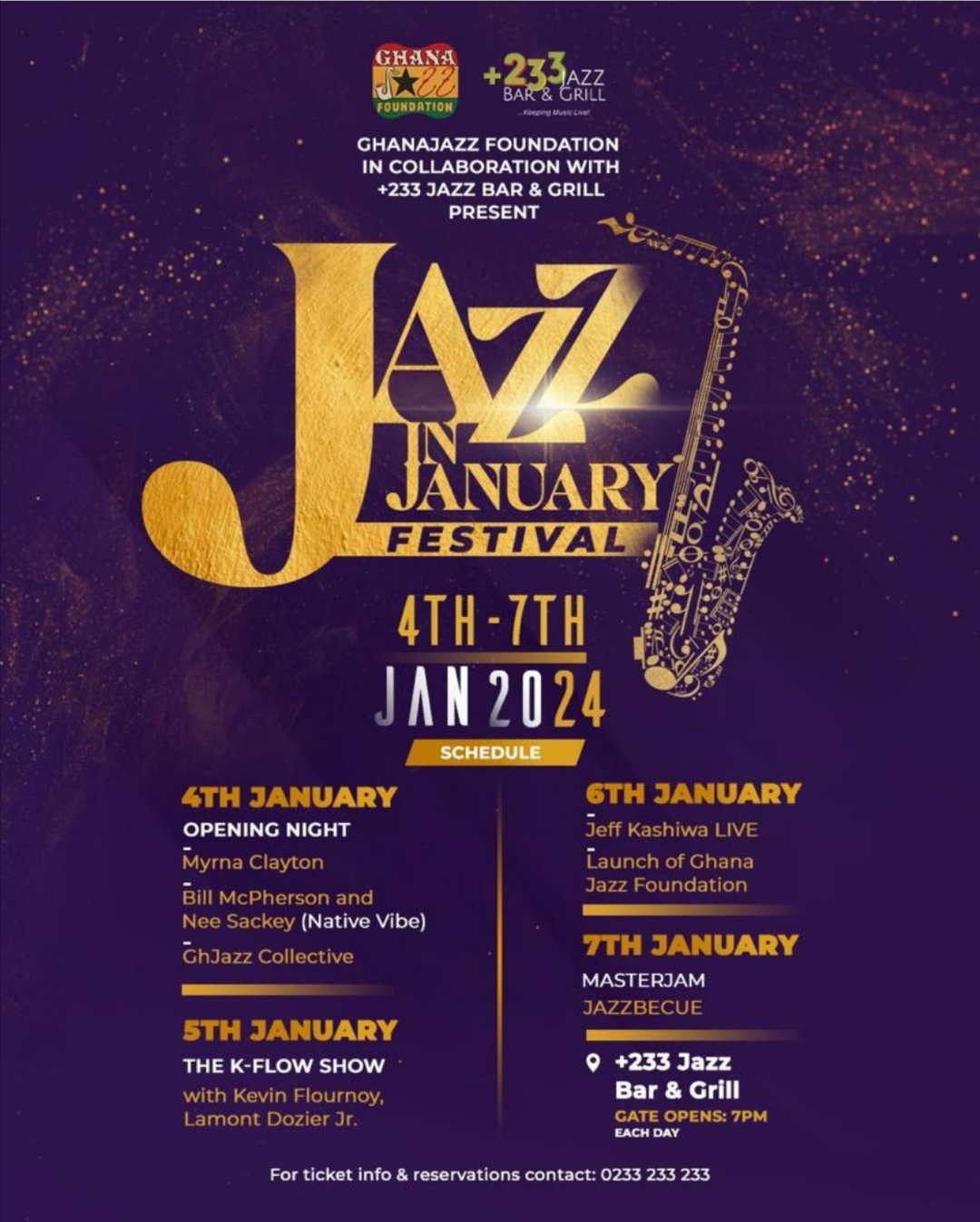 JAZZ IN JANUARY FESTIVAL - Event Image