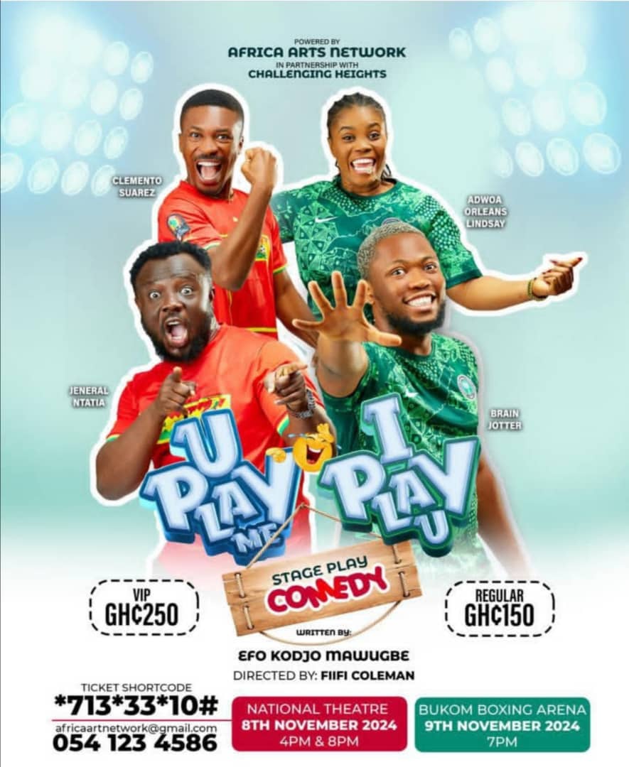U play me I play U stage comedy - Event Image