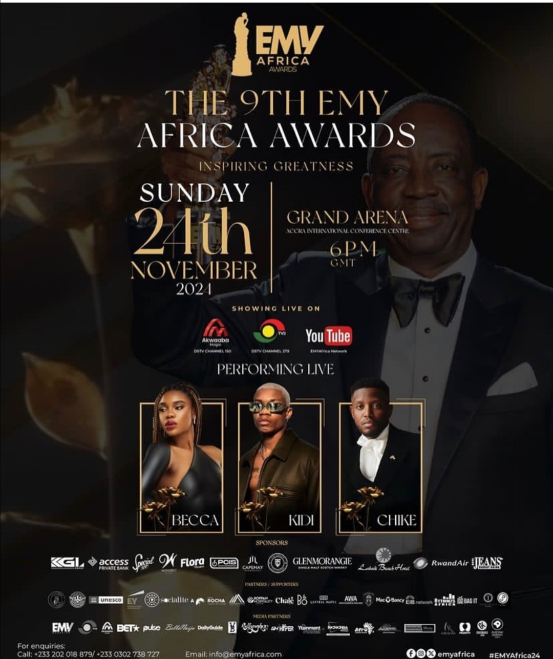 THE 9TH EMY AFRICA AWARDS - Event Image