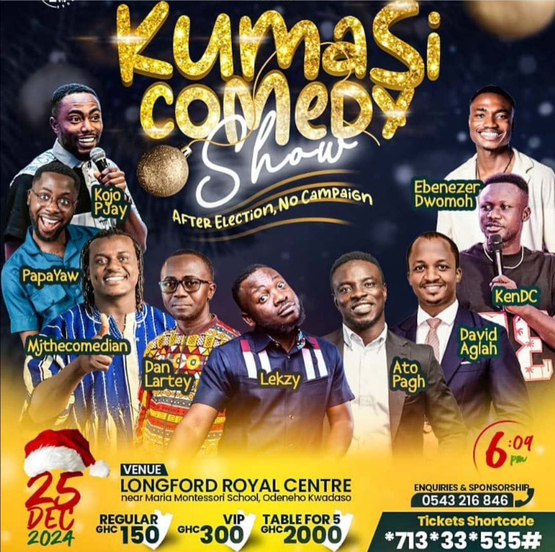 KUMASI COMEDY SHOW - Event Image
