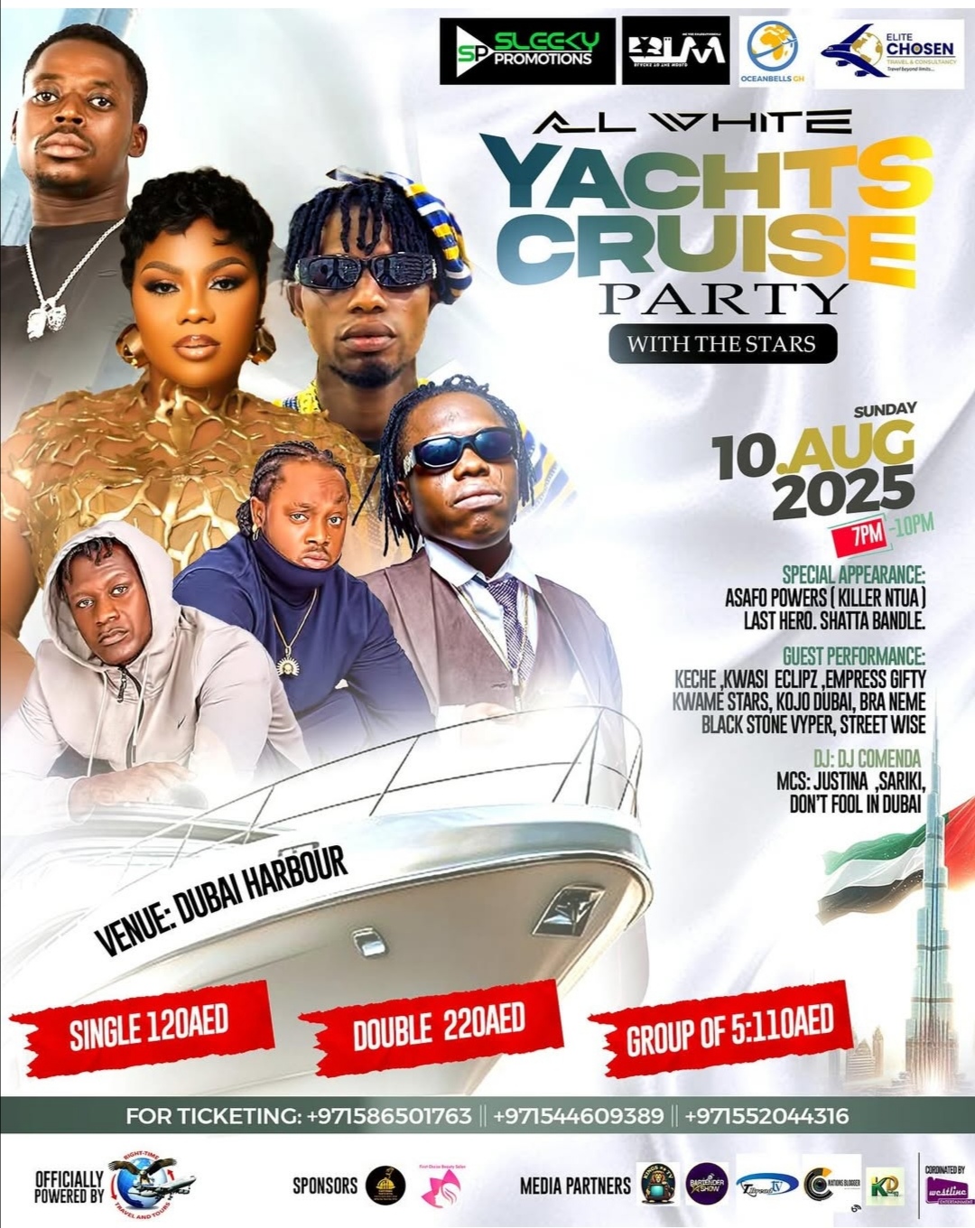 ALL WHYTE YATCHS CRUISE PARTYE - Event Image