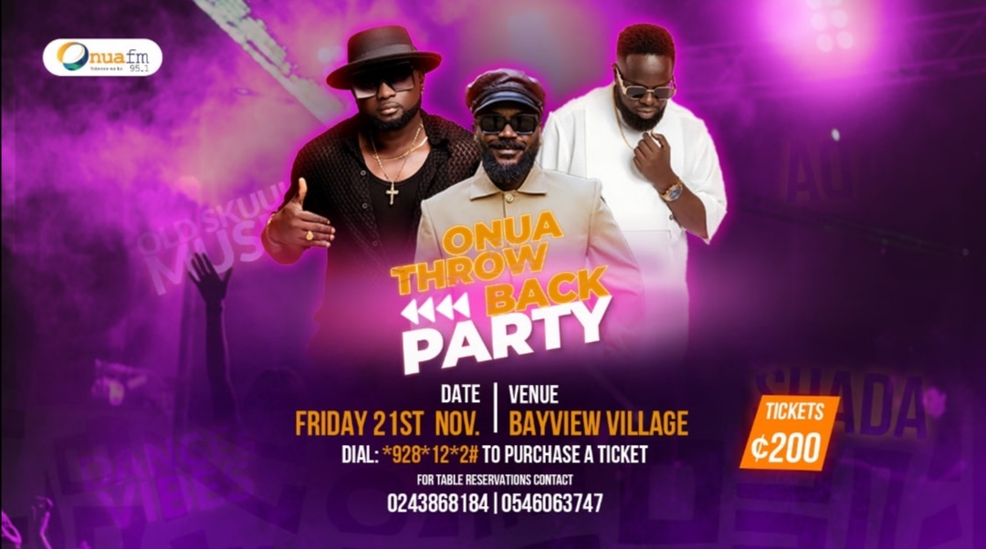 ONUA THROWBACK PARTY - Event Image