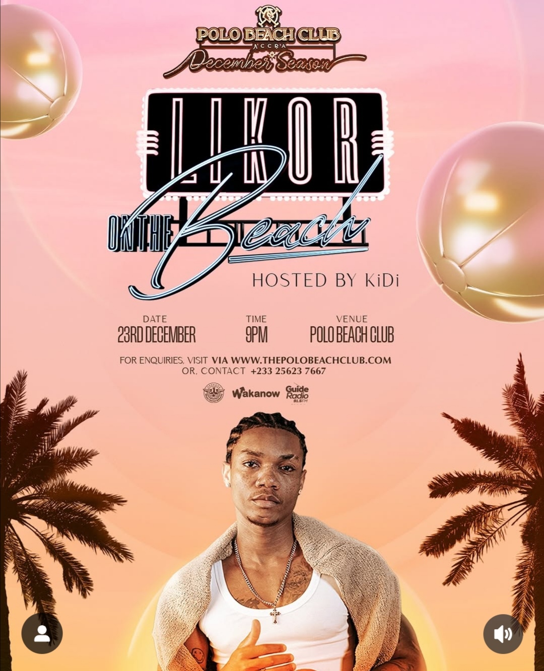LIKOR ON THE BEACH - Event Image