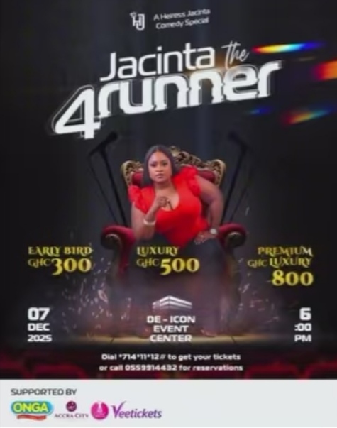 JACINTA THE 4RUNNER - Event Image