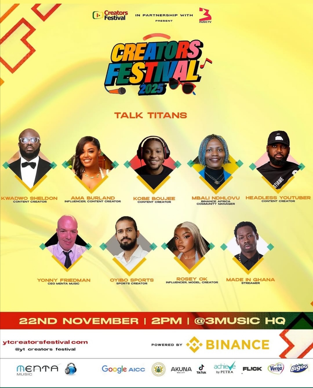 CREATORS FESTIVAL 2025 - Event Image