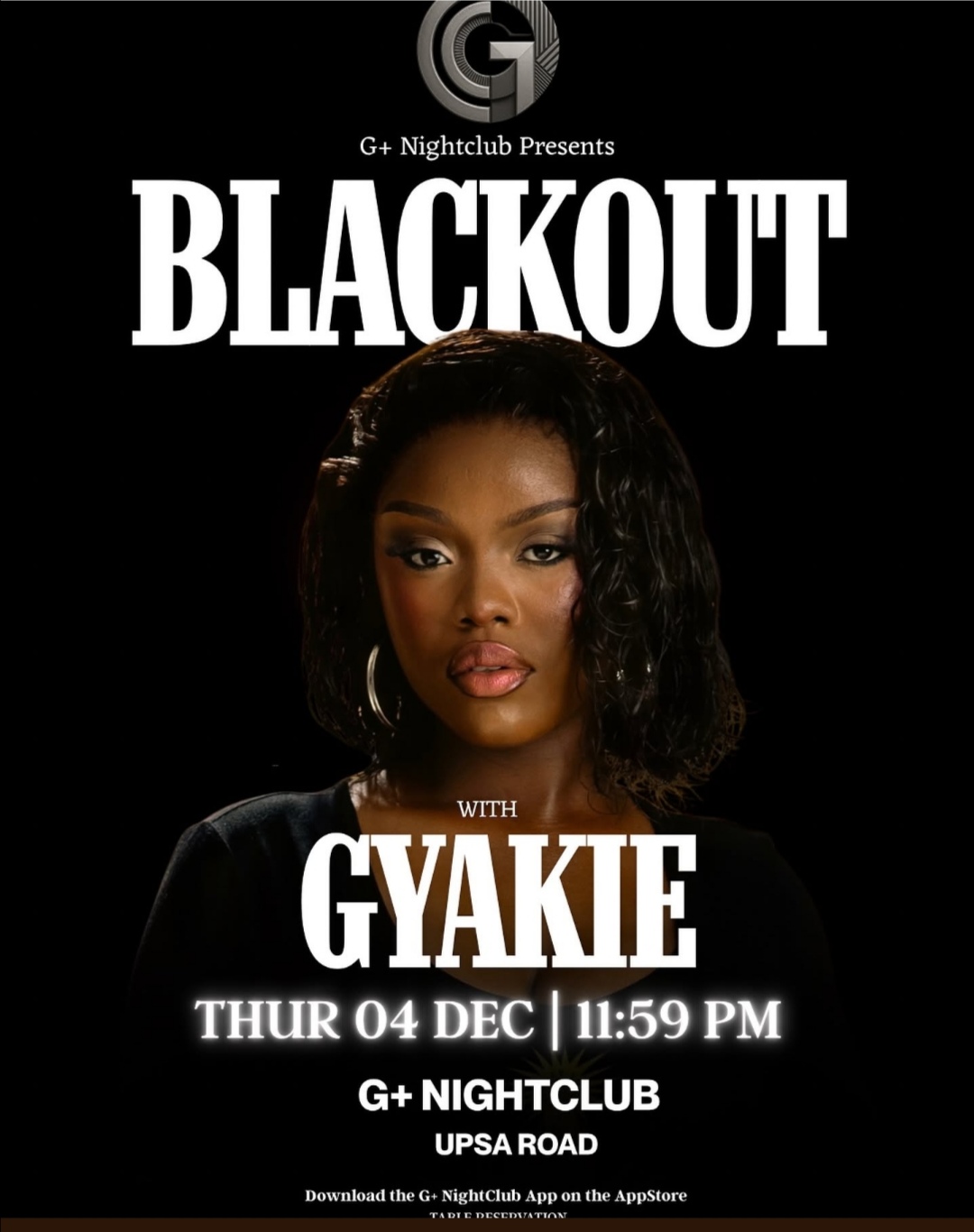 BLACK OUT WITH GYAKIE - Event Image