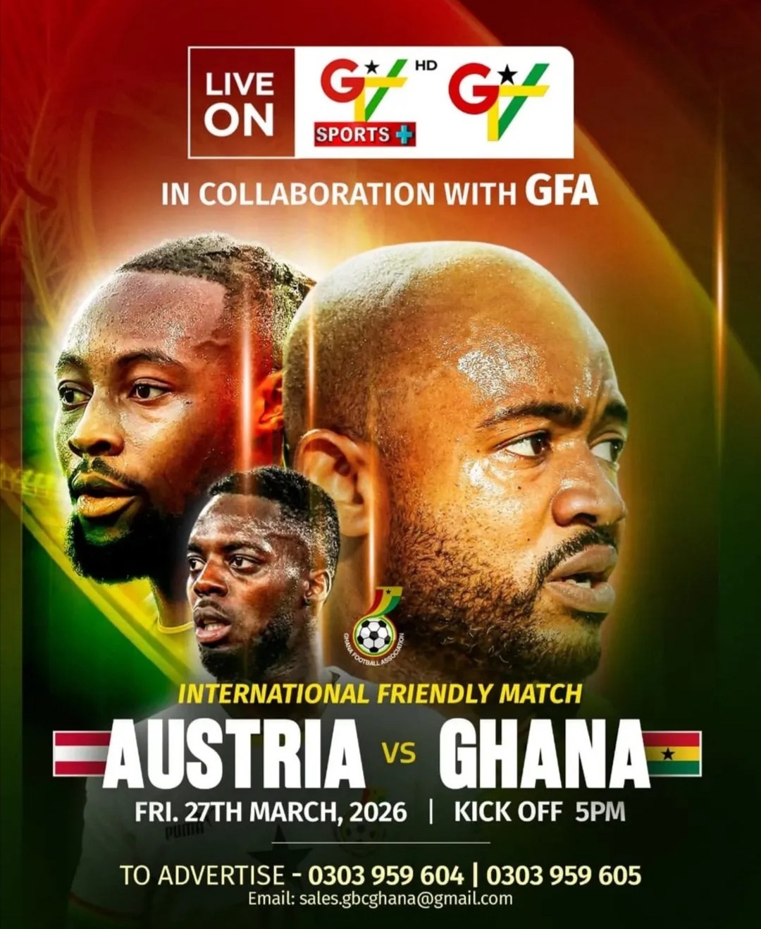 AUSTRIA VS GHANA - Event Image